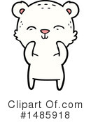 Polar Bear Clipart #1485918 by lineartestpilot