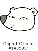 Polar Bear Clipart #1485931 by lineartestpilot