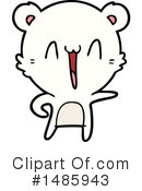 Polar Bear Clipart #1485943 by lineartestpilot