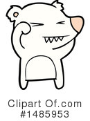 Polar Bear Clipart #1485953 by lineartestpilot