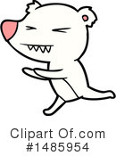 Polar Bear Clipart #1485954 by lineartestpilot