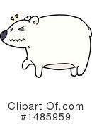 Polar Bear Clipart #1485959 by lineartestpilot
