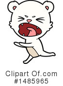 Polar Bear Clipart #1485965 by lineartestpilot