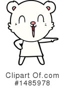Polar Bear Clipart #1485978 by lineartestpilot