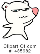 Polar Bear Clipart #1485982 by lineartestpilot
