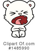 Polar Bear Clipart #1485990 by lineartestpilot