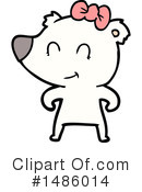 Polar Bear Clipart #1486014 by lineartestpilot