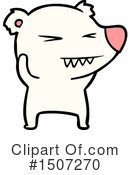 Polar Bear Clipart #1507270 by lineartestpilot