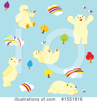 Royalty-Free (RF) Polar Bear Clipart Illustration by Cherie Reve - Stock Sample #1551816