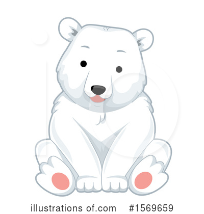 Polar Bear Clipart #1569659 by BNP Design Studio