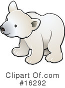 Polar Bear Clipart #16292 by AtStockIllustration
