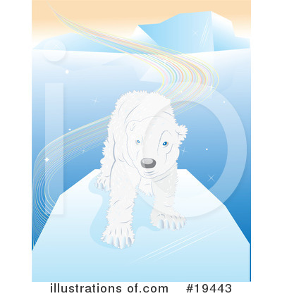 Royalty-Free (RF) Polar Bear Clipart Illustration by Vitmary Rodriguez - Stock Sample #19443