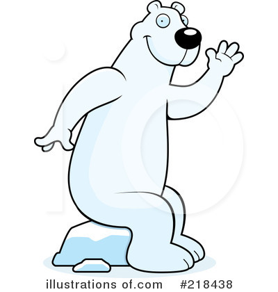 Royalty-Free (RF) Polar Bear Clipart Illustration by Cory Thoman - Stock Sample #218438