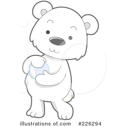 Polar Bear Clipart #226294 by BNP Design Studio
