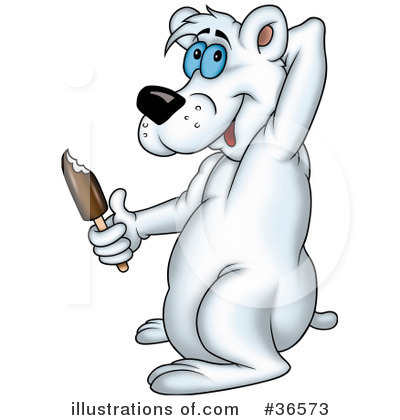 Royalty-Free (RF) Polar Bear Clipart Illustration by dero - Stock Sample #36573