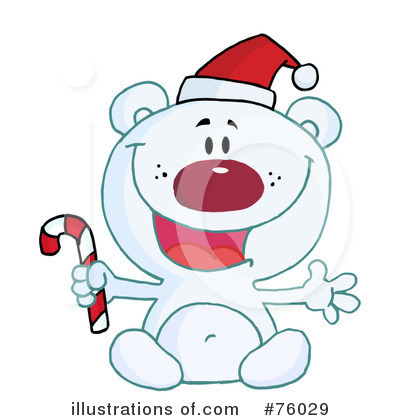 Royalty-Free (RF) Polar Bear Clipart Illustration by Hit Toon - Stock Sample #76029