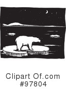 Polar Bear Clipart #97804 by xunantunich