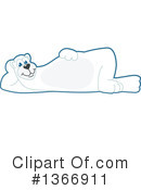 Polar Bear School Mascot Clipart #1366911 by Mascot Junction