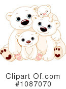 Polar Bears Clipart #1087070 by Pushkin