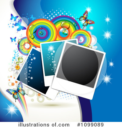 Royalty-Free (RF) Polaroids Clipart Illustration by merlinul - Stock Sample #1099089