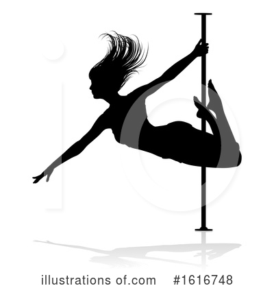 Royalty-Free (RF) Pole Dancer Clipart Illustration by AtStockIllustration - Stock Sample #1616748
