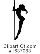 Pole Dancer Clipart #1637083 by AtStockIllustration
