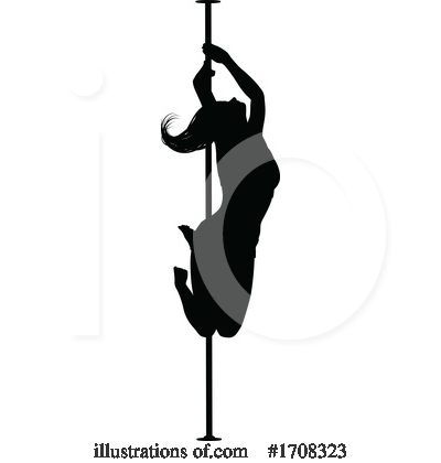 Royalty-Free (RF) Pole Dancer Clipart Illustration by AtStockIllustration - Stock Sample #1708323
