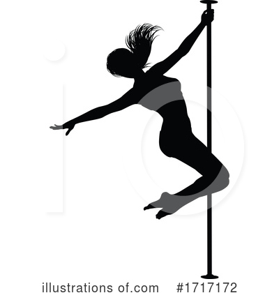 Royalty-Free (RF) Pole Dancer Clipart Illustration by AtStockIllustration - Stock Sample #1717172