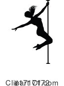 Pole Dancer Clipart #1717172 by AtStockIllustration