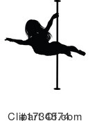 Pole Dancer Clipart #1734574 by AtStockIllustration