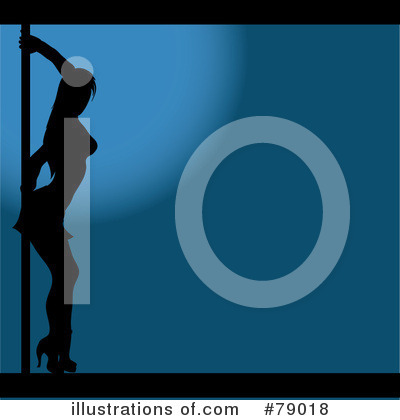 Royalty-Free (RF) Pole Dancer Clipart Illustration by Pams Clipart - Stock Sample #79018
