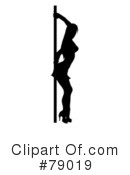 Pole Dancer Clipart #79019 by Pams Clipart