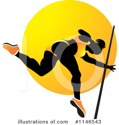 Pole Vault Clipart #1146543 by Lal Perera