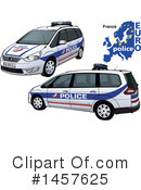 Police Car Clipart #1457625 by dero