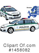 Police Car Clipart #1458082 by dero