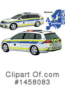 Police Car Clipart #1458083 by dero