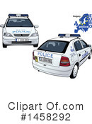 Police Car Clipart #1458292 by dero