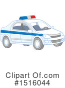 Police Car Clipart #1516044 by Alex Bannykh