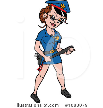 Police Clipart #1083079 by LaffToon