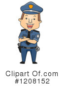 Police Clipart #1208152 by BNP Design Studio