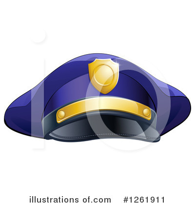 Royalty-Free (RF) Police Clipart Illustration by AtStockIllustration - Stock Sample #1261911