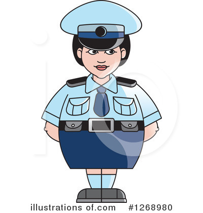 Royalty-Free (RF) Police Clipart Illustration by Lal Perera - Stock Sample #1268980