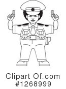 Police Clipart #1268999 by Lal Perera
