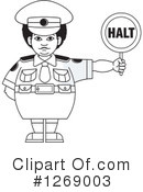 Police Clipart #1269003 by Lal Perera