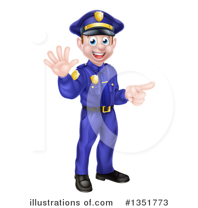 Police Clipart #1351773 by AtStockIllustration