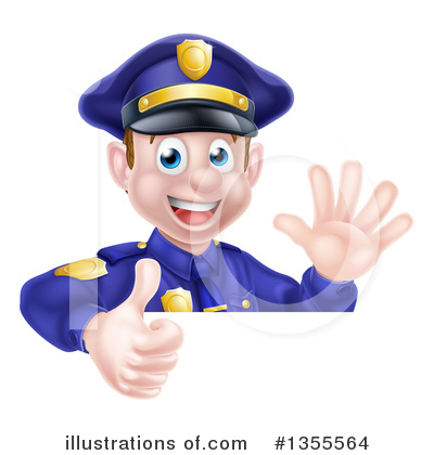 Police Clipart #1355564 by AtStockIllustration