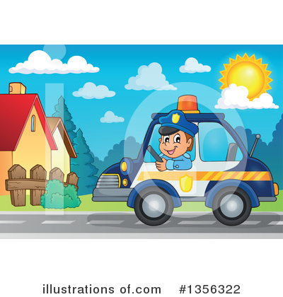 Police Man Clipart #1356322 by visekart