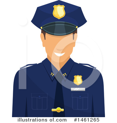 Police Clipart #1461265 by Vector Tradition SM