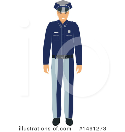 Police Clipart #1461273 by Vector Tradition SM
