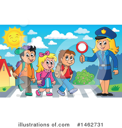Police Man Clipart #1462731 by visekart